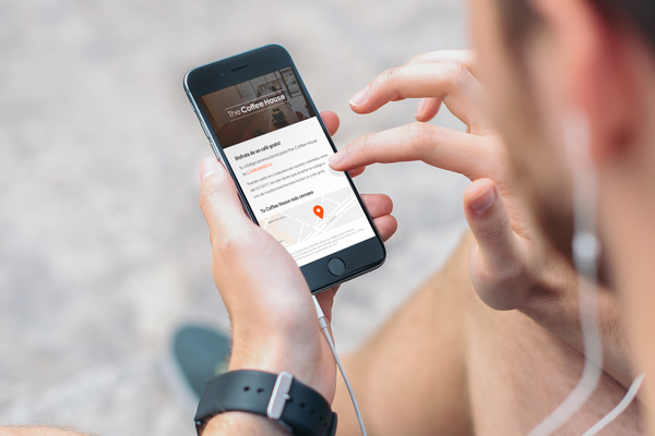 An example of an IVR from a call centre to a mobile