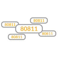 A shared SMS Short Code