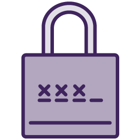 Padlock with passcode