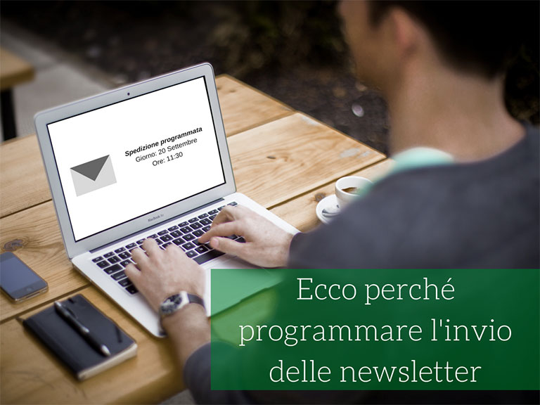 Ecco perch&eacute; programmare l'invio delle newsletter