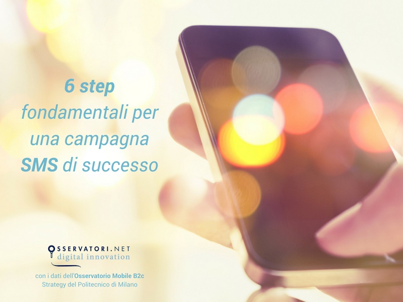 i 6 step fondamentali per una campagna di SMS marketing