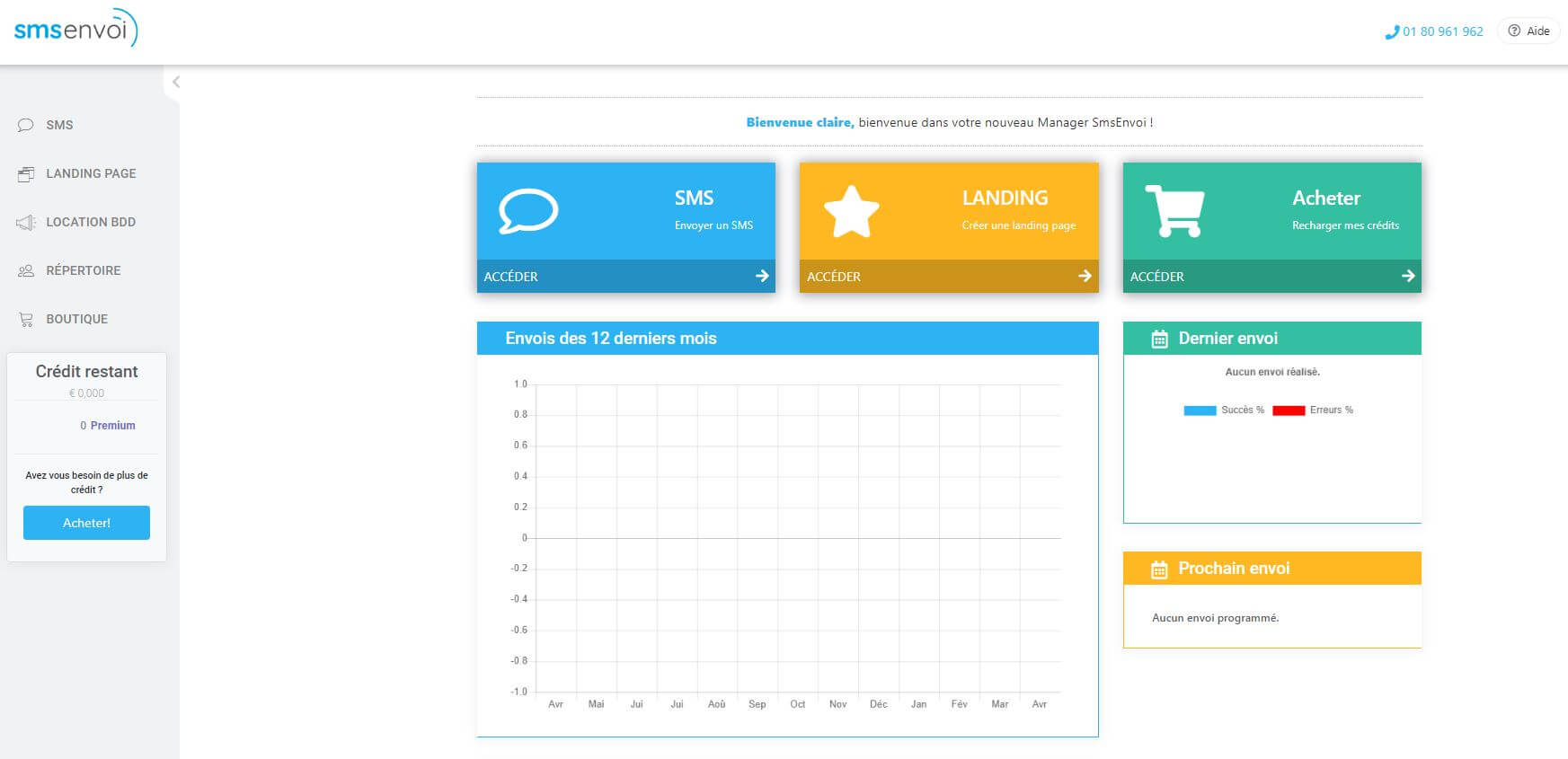 SMSEnvoi vos présente sa nouvelle plateforme