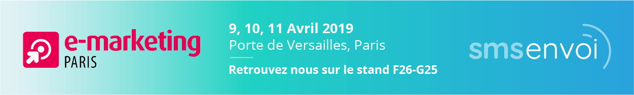 Venez rencontrer l'équipe de SMSEnvoi à Paris.