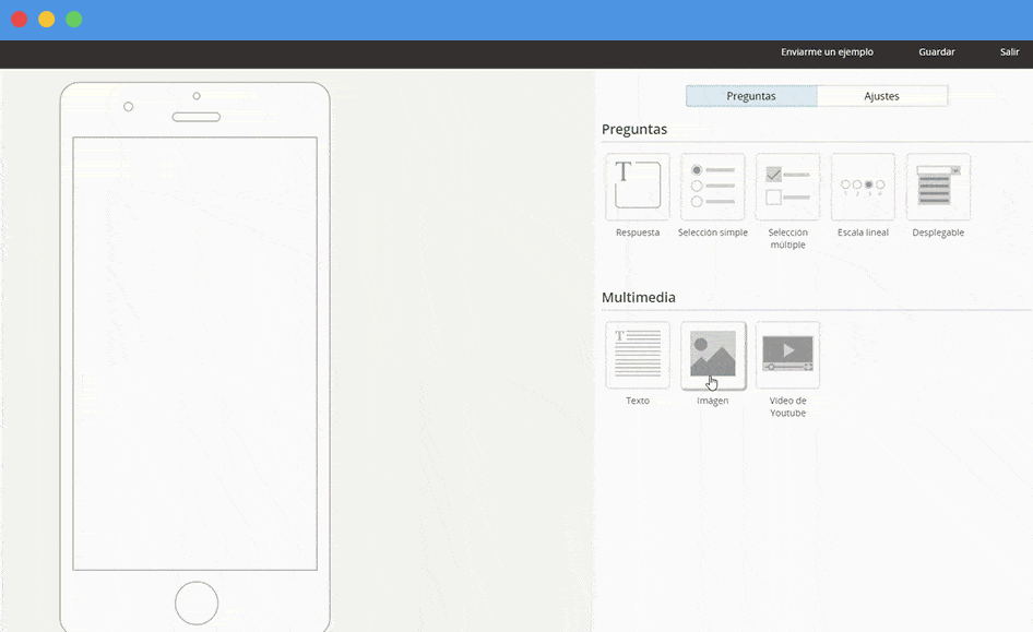 editor encuesta sms