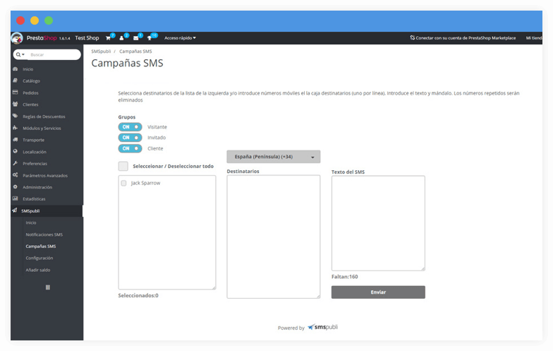 sms prestashop 1