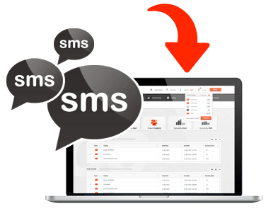 invio e ricezione sms tramite piattaforma web